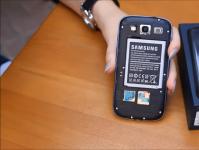 Samsung Galaxy S3: nutitelefoni Samsung S3 parameetrite omanike ja omaduste ülevaated