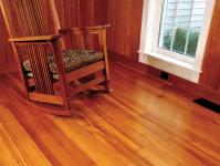 Antiseptics and fire retardants: selection of protective impregnations for application to wooden floors
