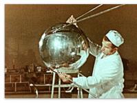 Le premier satellite artificiel de la Terre