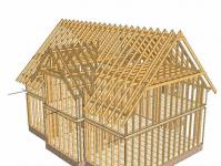 Do-it-yourself frame house - construction stages