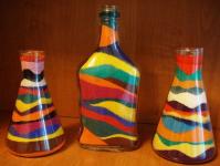 DIY crafts from improvised materials at home Butterflies from bottles